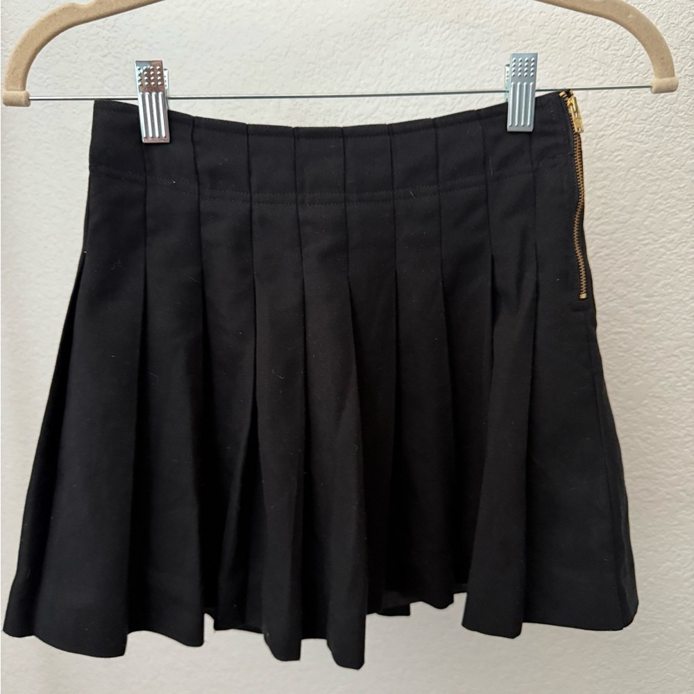 J. Crew Crewcuts Girls Uniform Pleated Skirt, Black, Size 10
